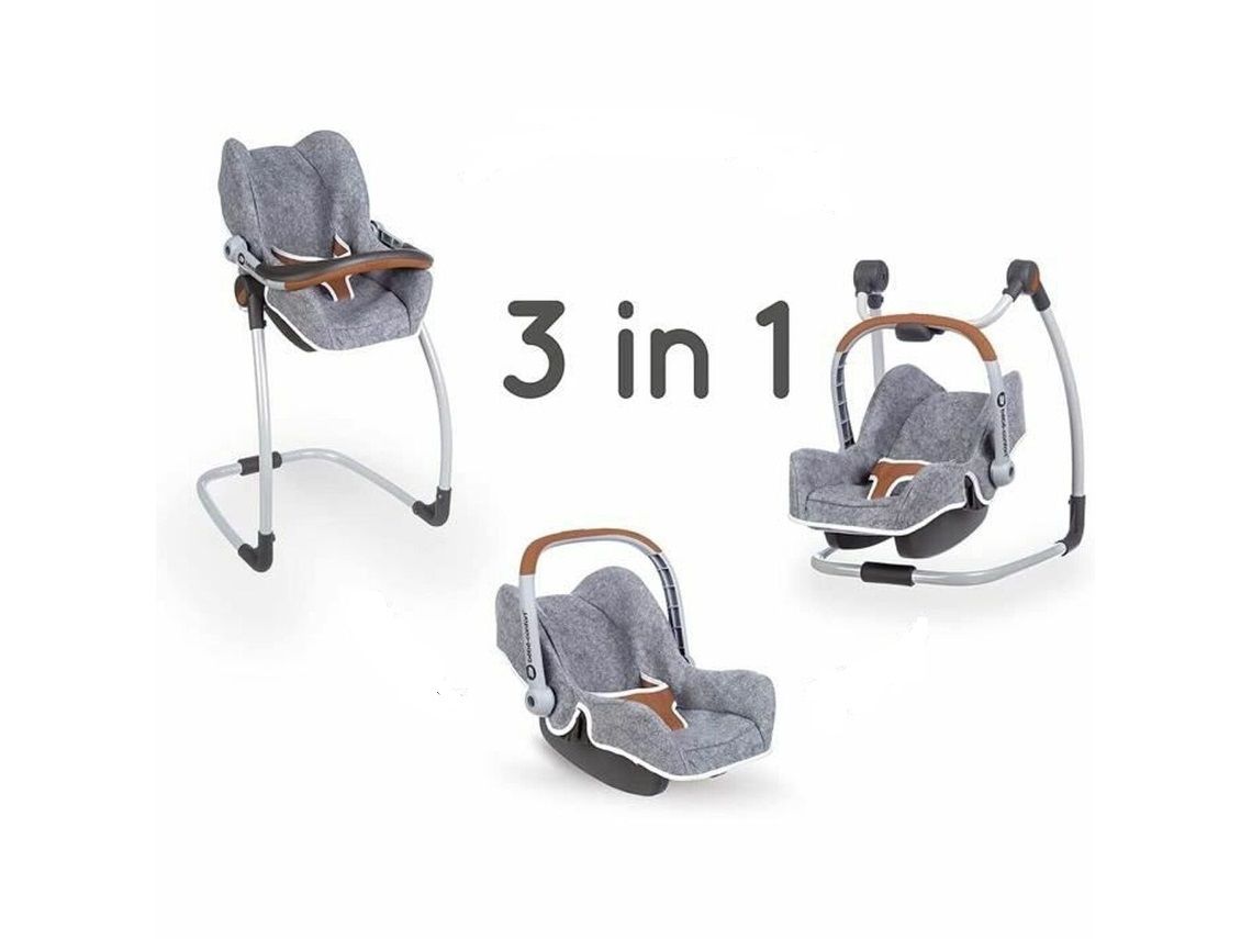 Smoby 3w1 krzesełko do karmienia