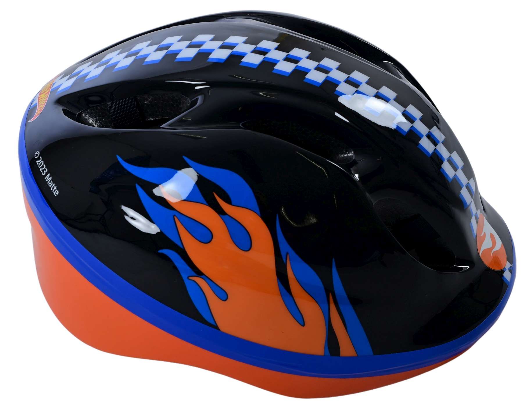 Kask Hot Wheels na rowerhulajnogę