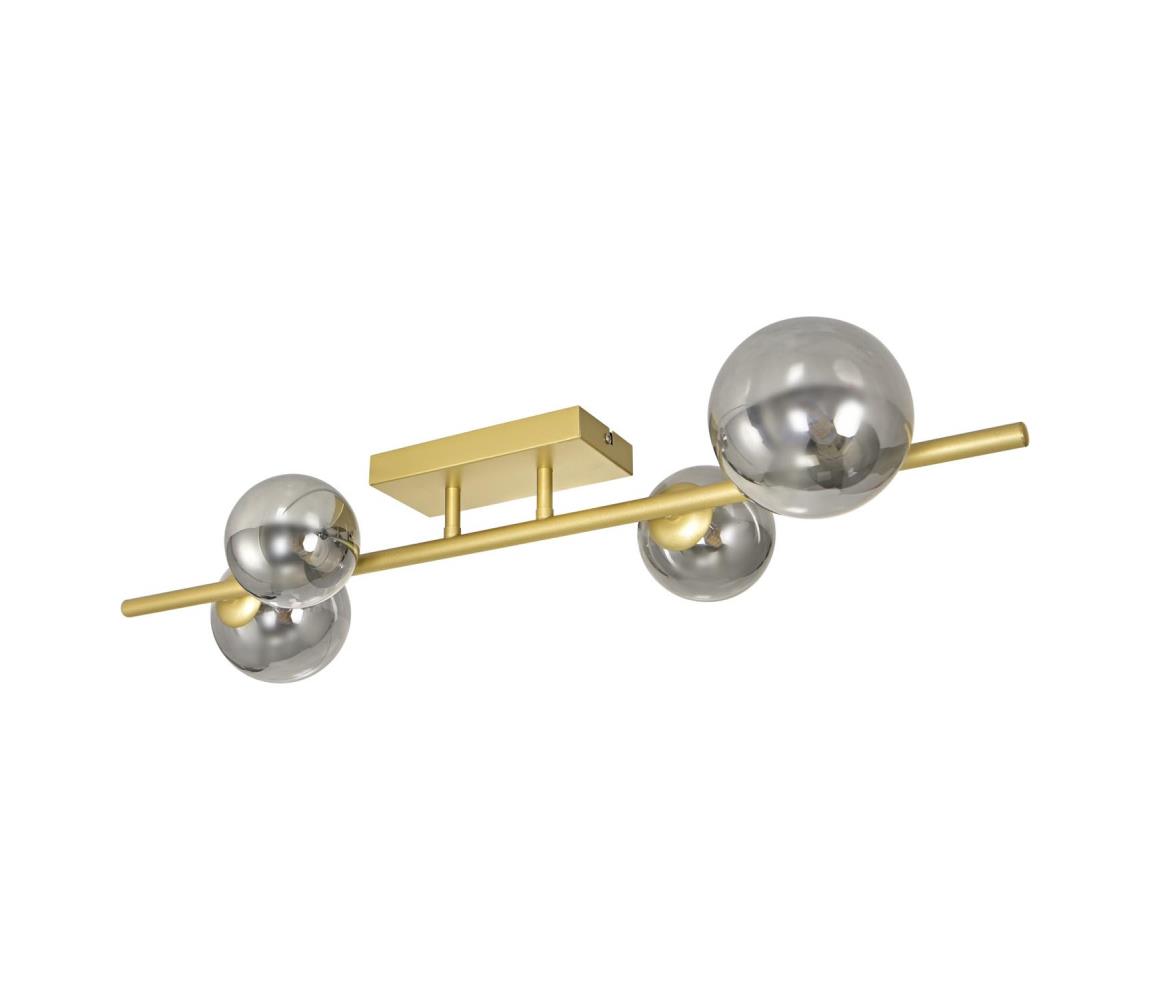 Brilagi - LED Żyrandol natynkowy MILLA 4xG9/3W/230V złoty/dymny