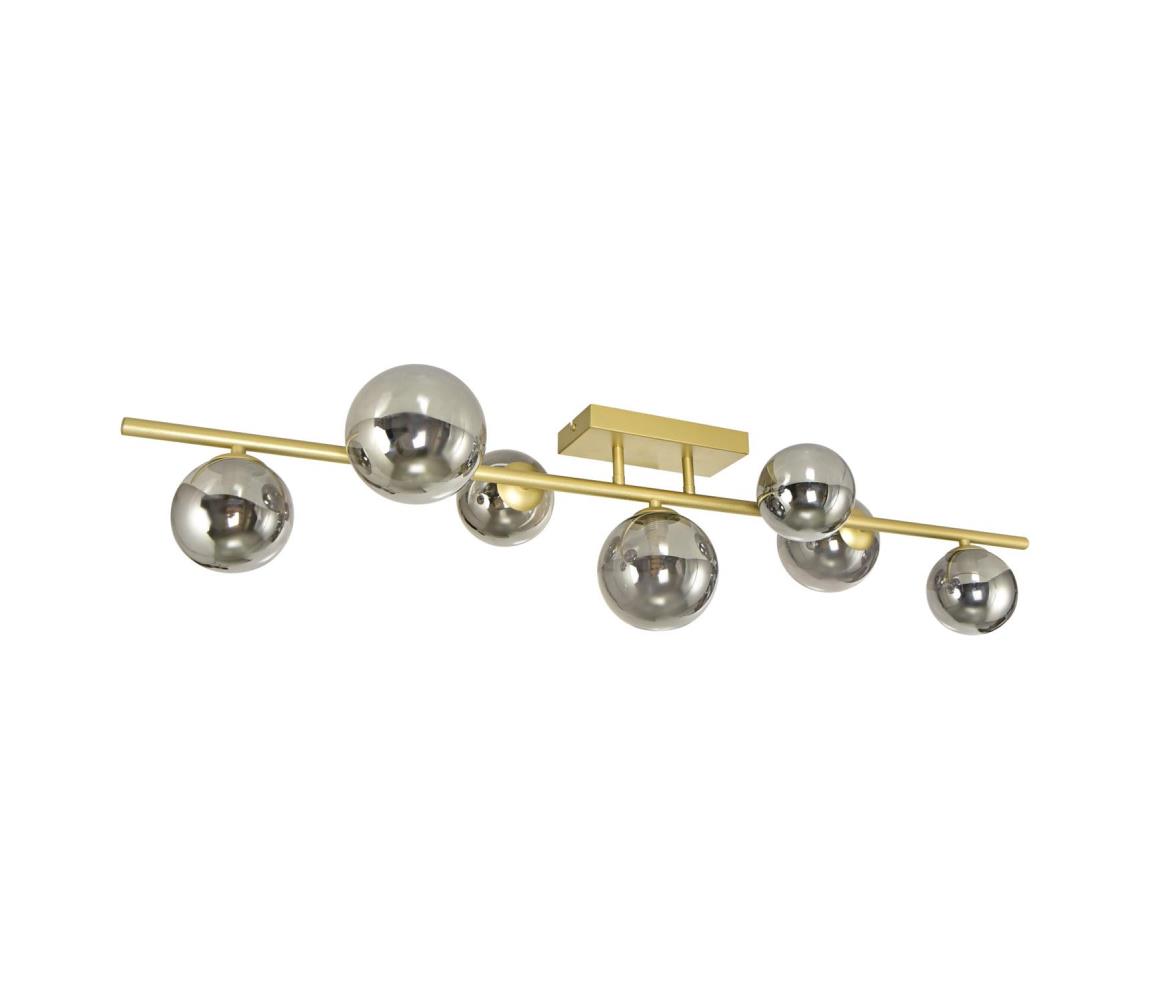 Brilagi - LED Żyrandol natynkowy MILLA 7xG9/3W/230V złoty/dymny