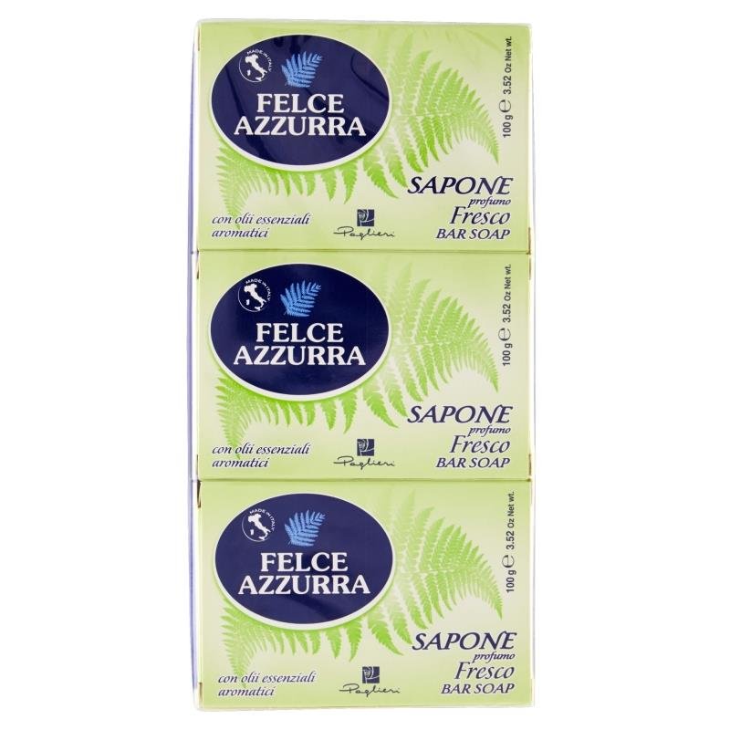 Mydło Saponetta Fresco 100g 3szt - Felce Azzurra