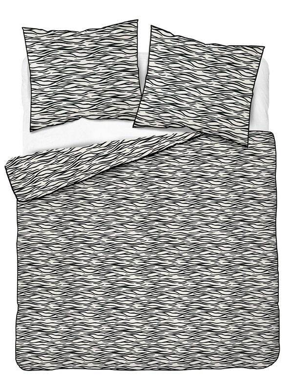 Pościel perkal z bizą 160x200 5591b zebra