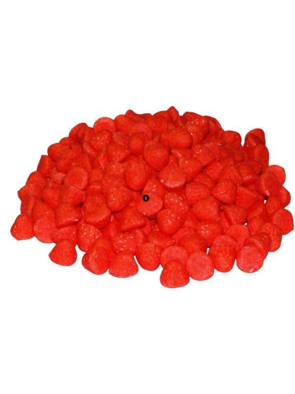 ŻELKI PIANKI TRUSKAWKOWE CZERWONE DUŻE OPAKOWANIE VANGUSTO 1KG