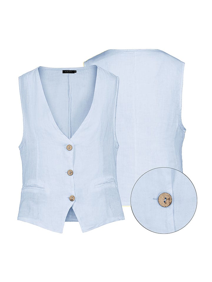 Eight2Nine Kamizelka w kolorze błękitnym