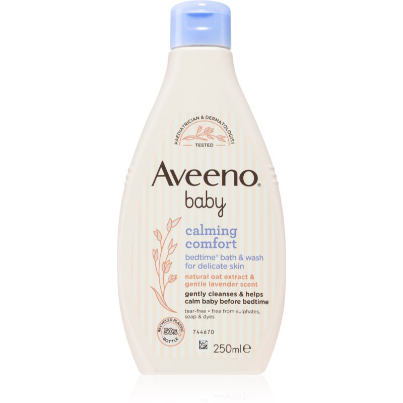 Aveeno Baby Calming Comfort żel do mycia na dobranoc do skóry dziecka 250 ml