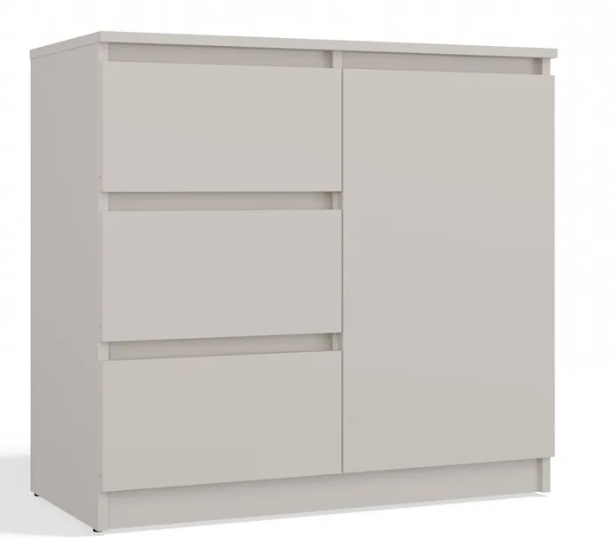 Kaszmirowa komoda z 3 szufladami K3-C75