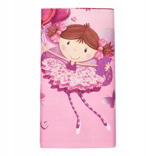 Obrus papierowy na urodziny party dla dzieci Księżniczka eko 120x180cm 1szt