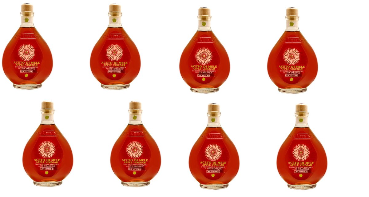 Ocet jabłkowy Barique beczkowany 8x250ml - Due Vittorie