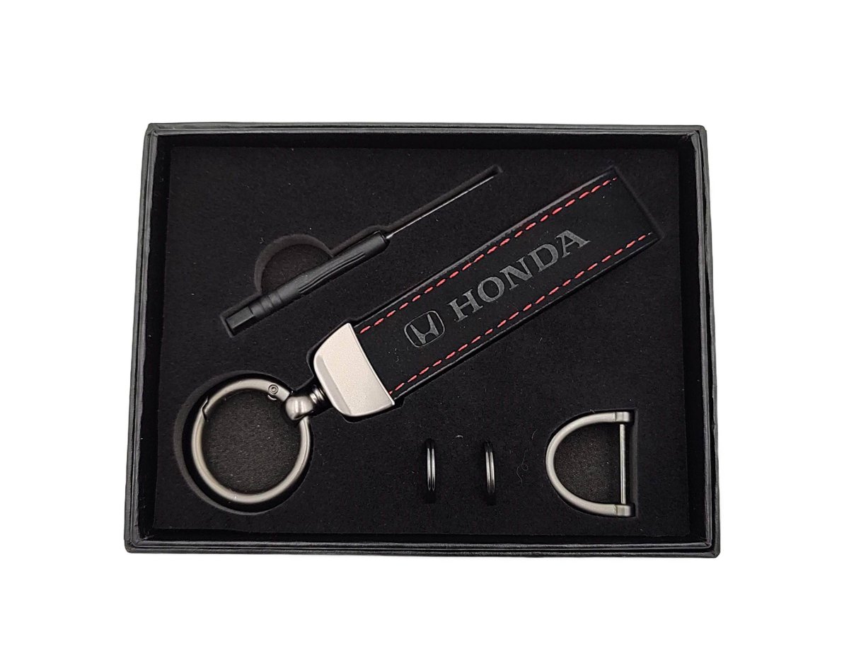 HONDA BRELOK samochodowy HONDA BRELOCZEK do kluczy + pudełko na prezent