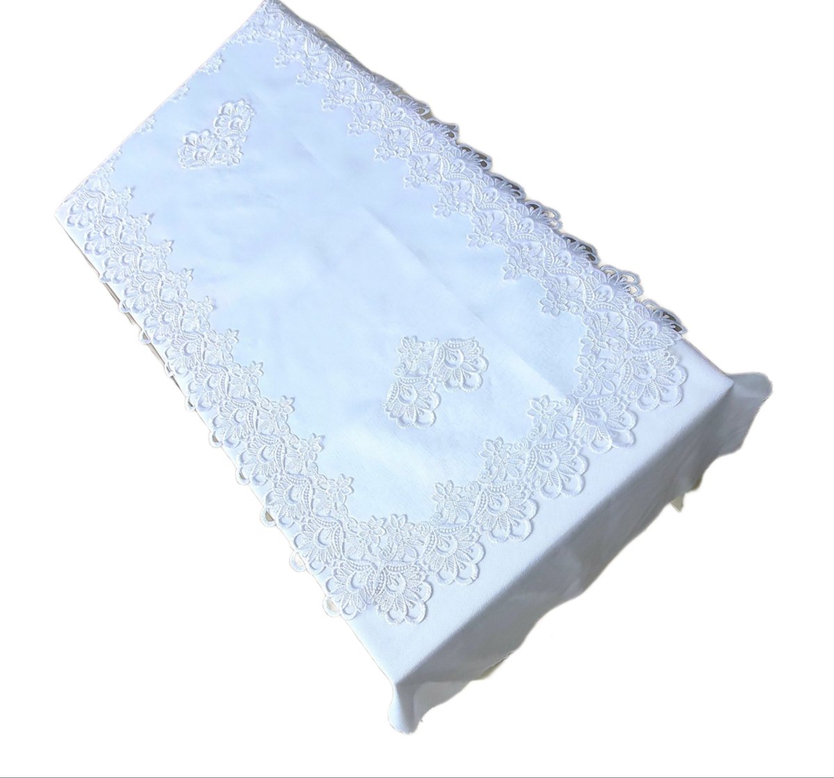 SE00148 Biały Bieżnik 60x120cm