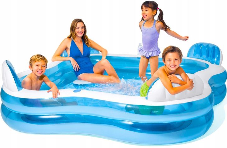 Intex Basen Ogrodowy z Fotelami – Twoja Prywatna Strefa Relaksu! JASNY