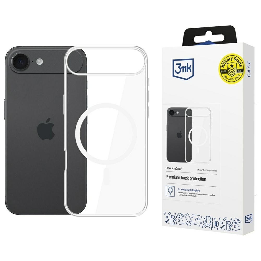 Etui 3MK Clear MagCase do Apple iPhone 17 Air