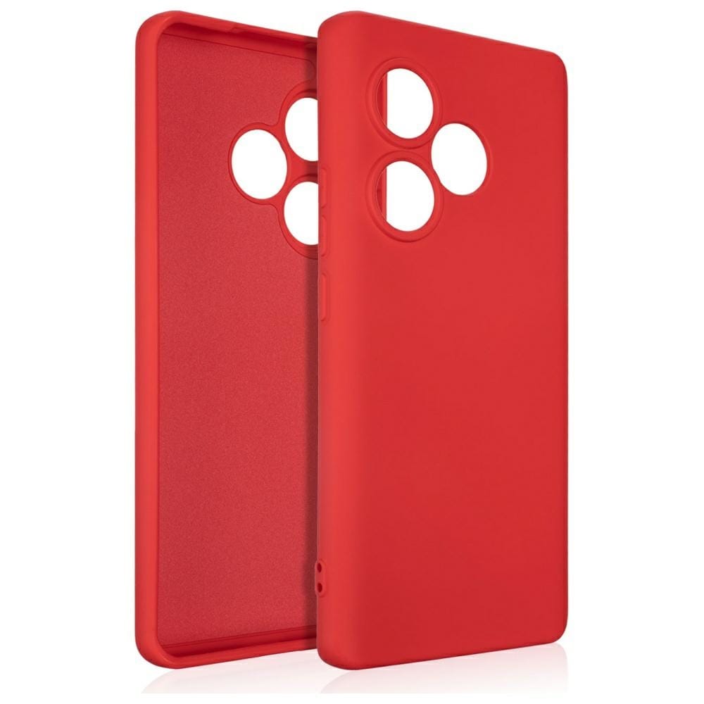 Etui Beline Silicone Realme GT 6 czerwony
