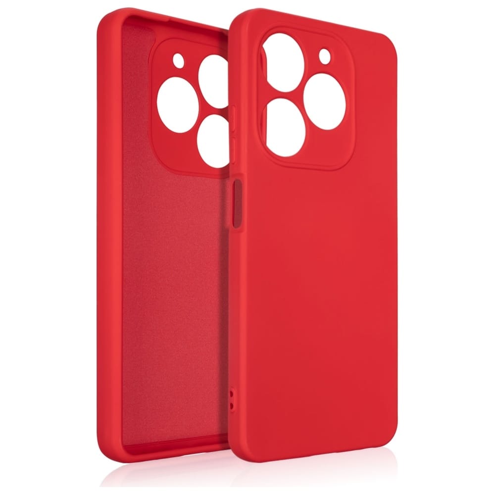 Etui Beline Silicone Infinix Smart 8 czerwony