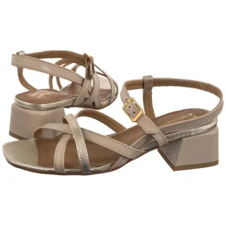 Sandały Beżowe/Złote 06959-25/00-1 (MA1406-a) Maciejka