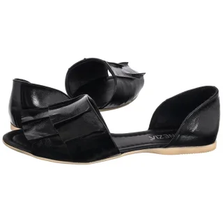 Sandały Czarne A034PABLOBS028 (VE852-a) Venezia