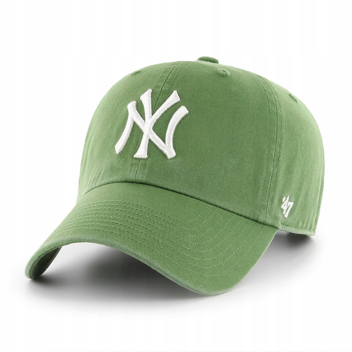 CZAPKA z DASZKIEM czapeczka NY '47 bejsbolówka NEW YORK YANKEES zielona