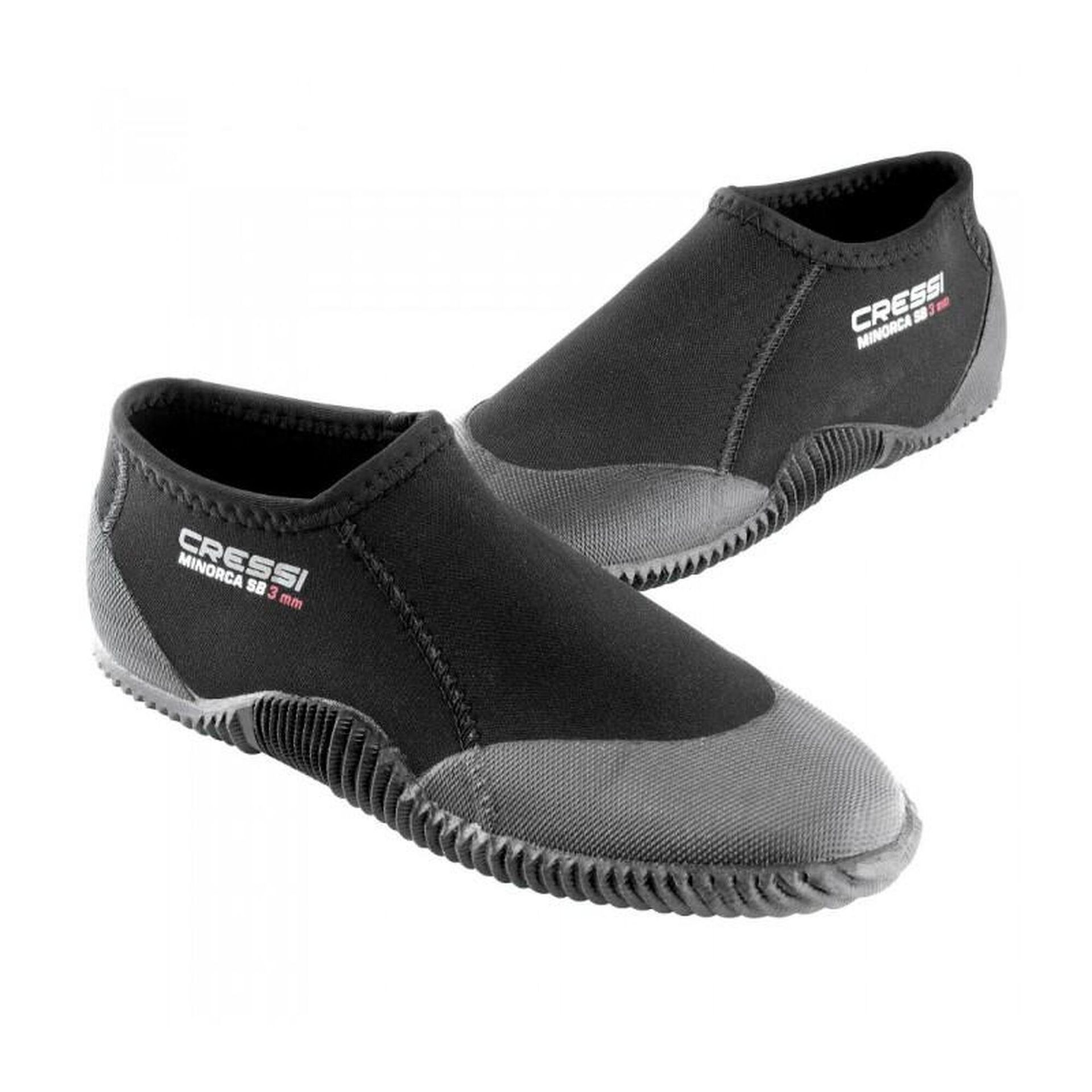 Cressi Minorca buty do nurkowania z neoprenu, grubość 3 mm, czarny LX431100