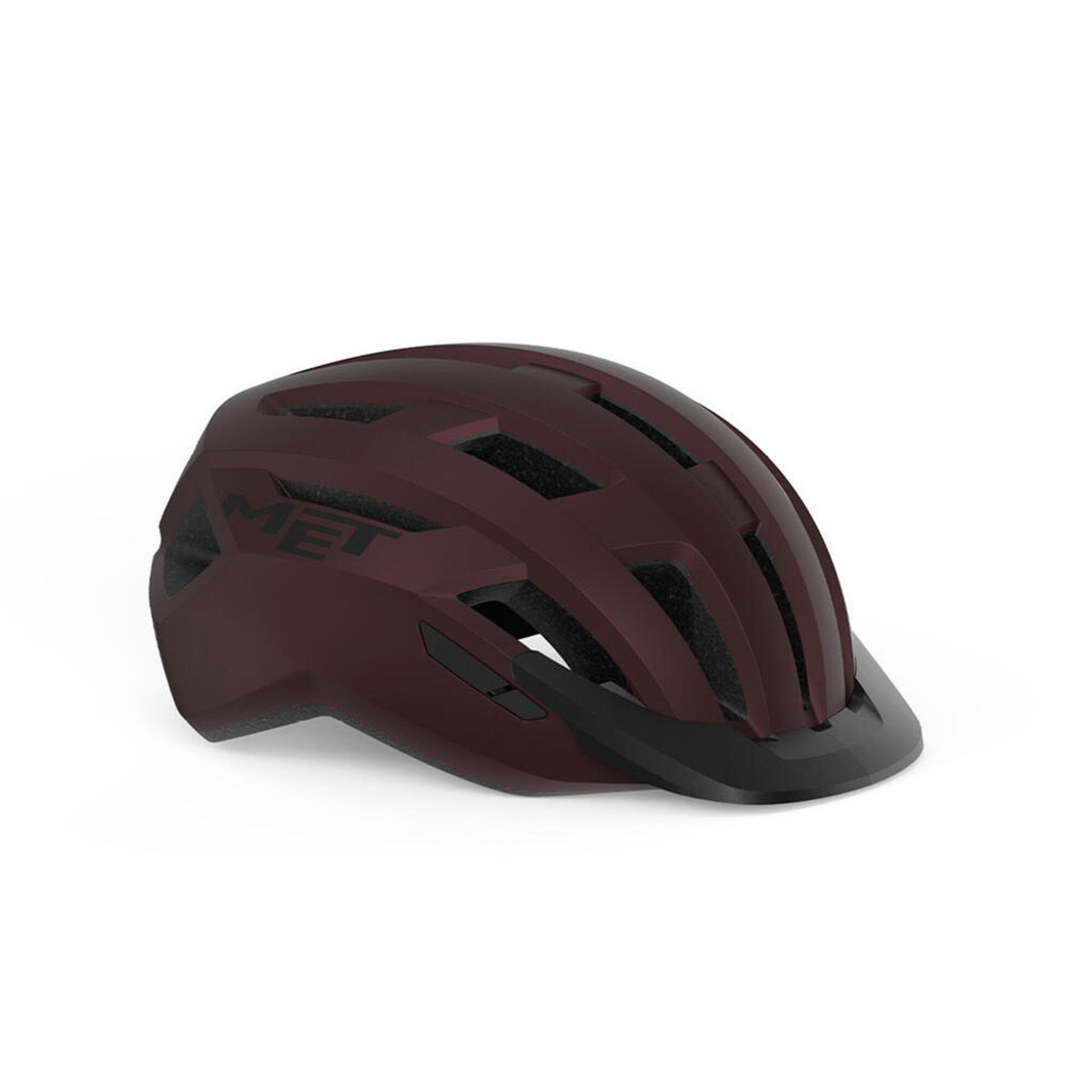 Kask rowerowy MET Allroad Burgundy/Matt S (52-56 cm)