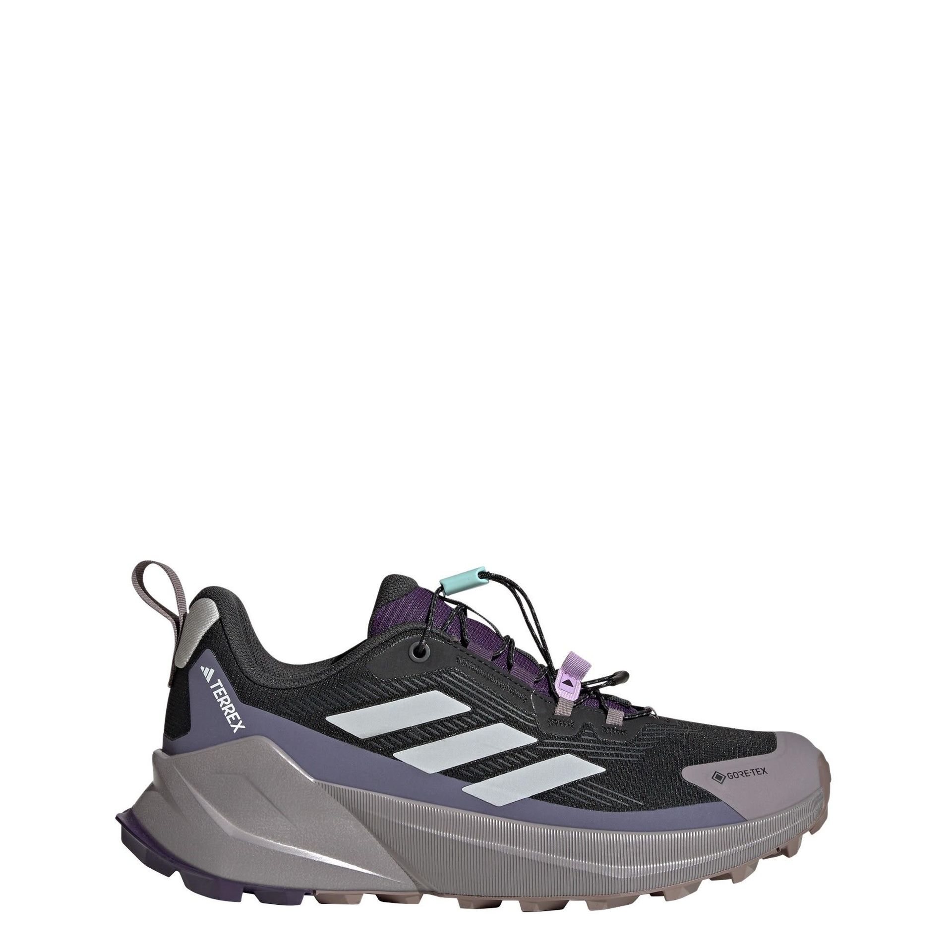 adidas Damskie buty trekkingowe Terrex Trailmaker 2 Gore-tex Speed Lace Core Black/Grey Two/Preloved Violet, 44 EU, Rdzeń Czarny Szary Dwa Preloved Violet, 44 EU