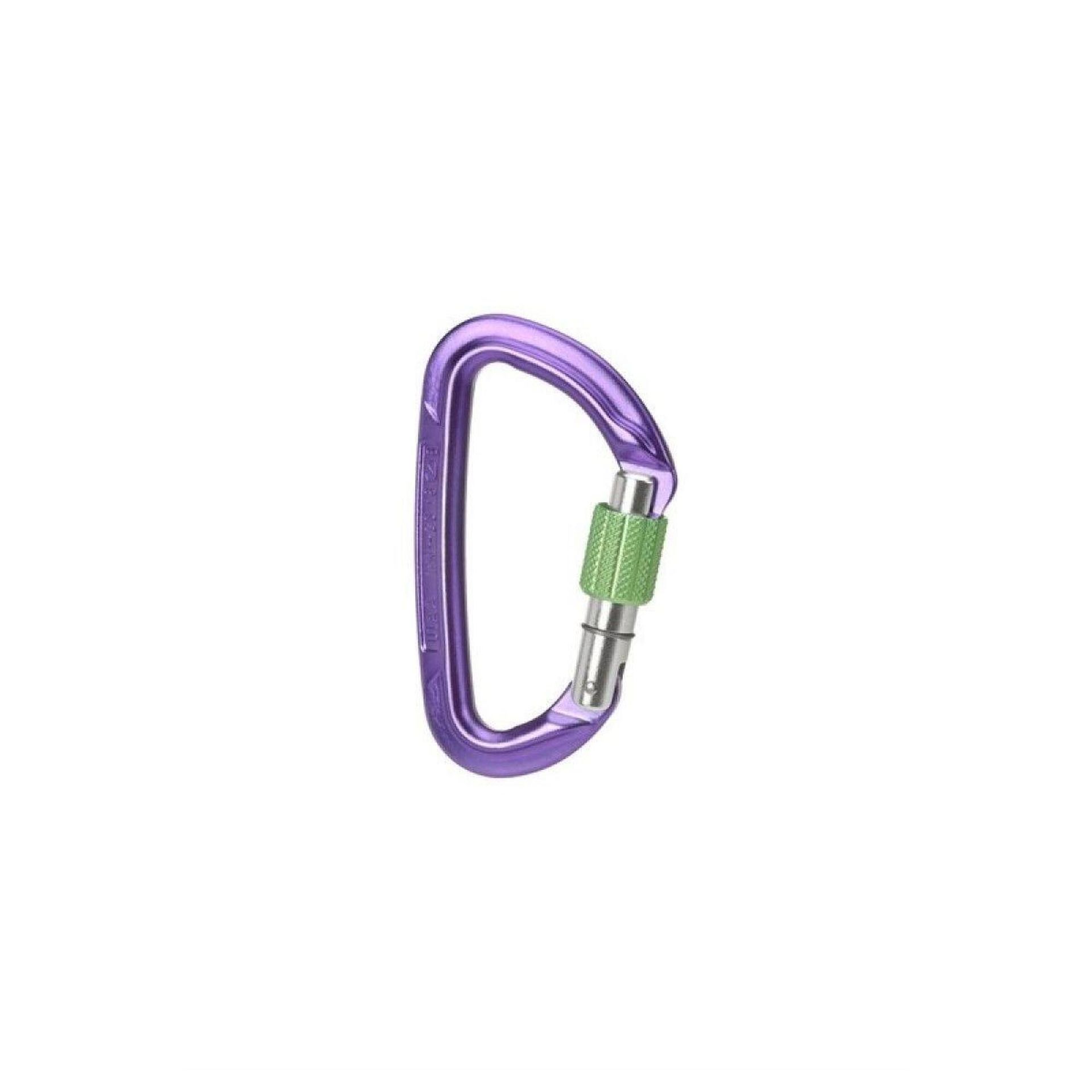 Wild Country Session Karabinek, purple/green 2021 Karabinki zakręcane 40-0000001000-5823-OSFA