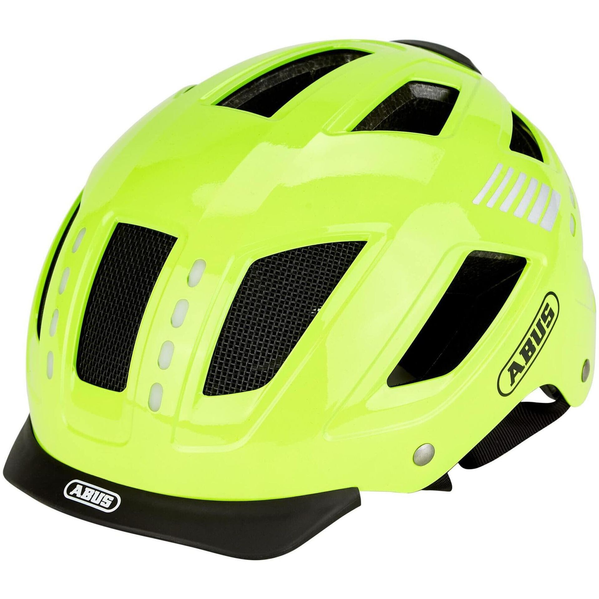 Abus Hyban 2.0 LED Helmet, żółty XL | 58-63cm 2022 Kaski rowerowe 61463