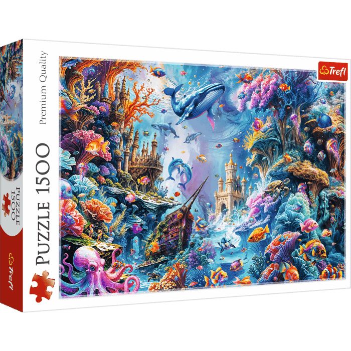 Puzzle 1500 Podowodny Świat 26217 - puzzle