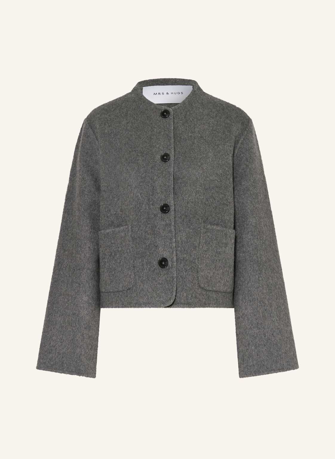 Mrs & Hugs Żakiet Pudełkowy grau