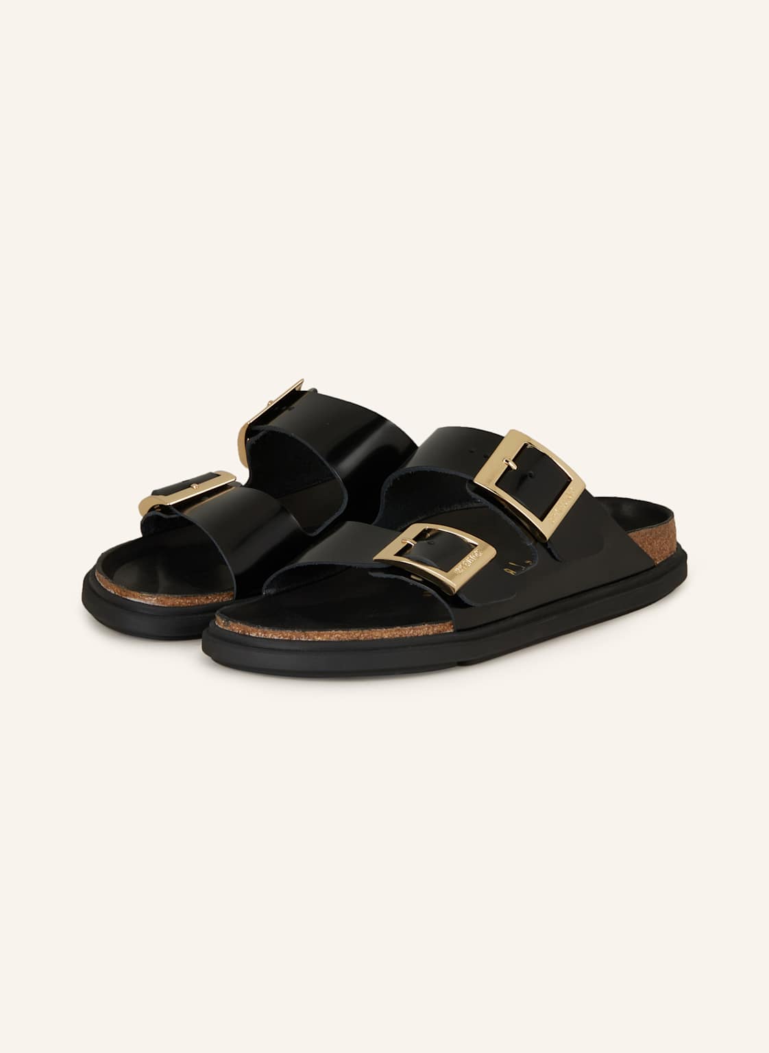 Birkenstock Klapki Arizona Droplet Buckle schwarz