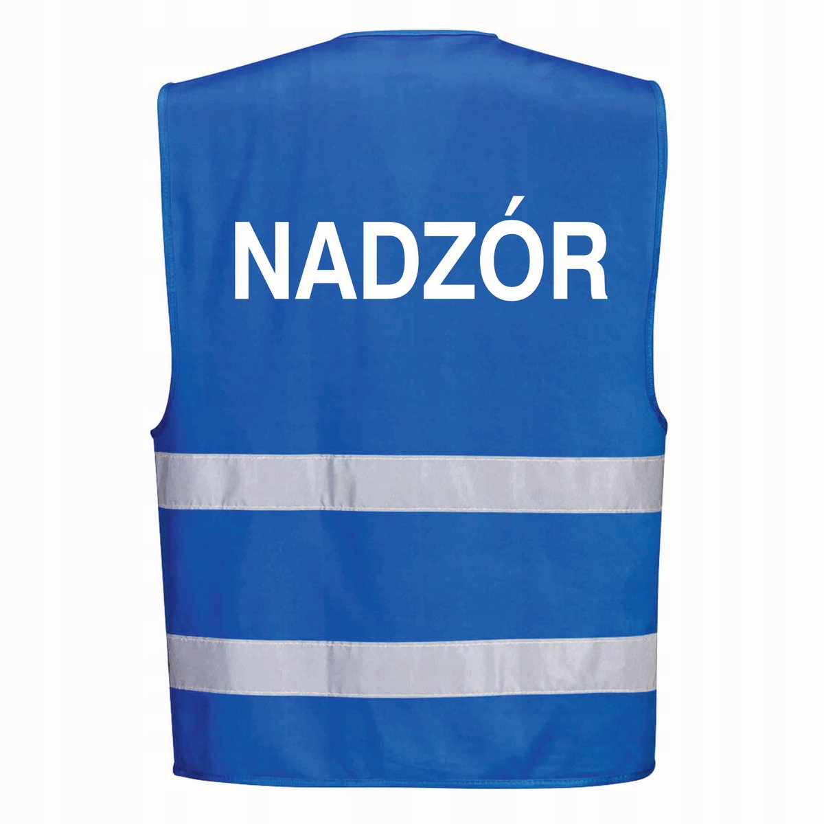 Kamizelka Iona PORTWEST [F474] Niebieski L-XL z nadrukiem NADZÓR