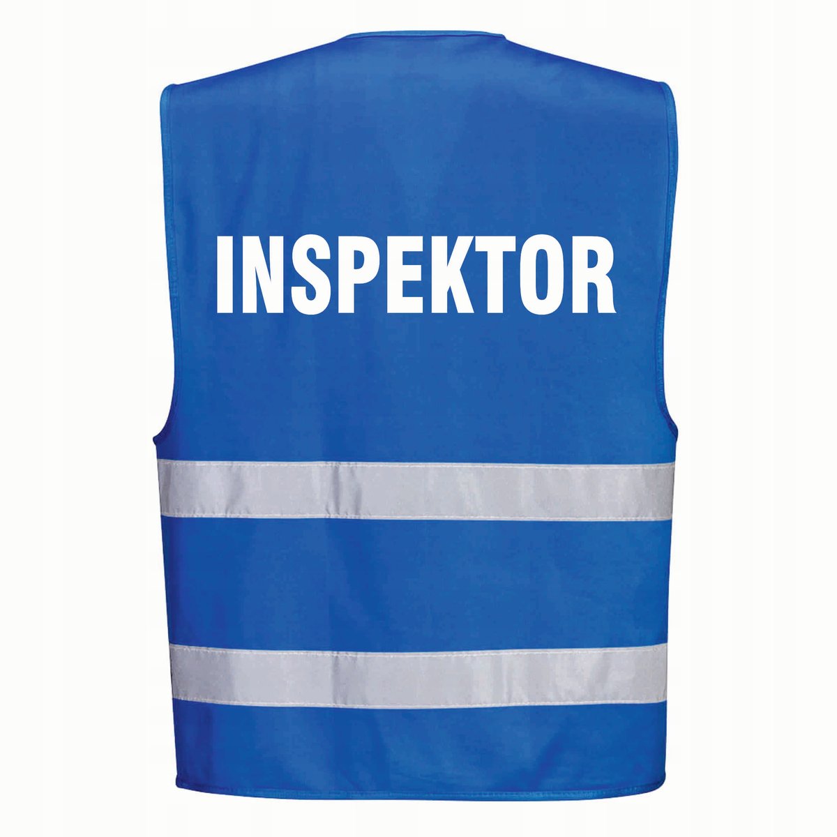 Kamizelka PORTWEST Niebieska rozmiar XXL/3XL z nadrukiem INSPEKTOR