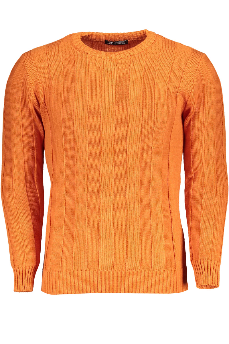 POMARAŃCZOWY SWETER MĘSKI GRAND US