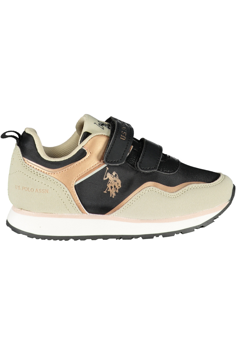 BUTY SPORTOWE US POLO W NAJLEPSZEJ CENIE CZARNE DZIECIĘCE BUTY SPORTOWE