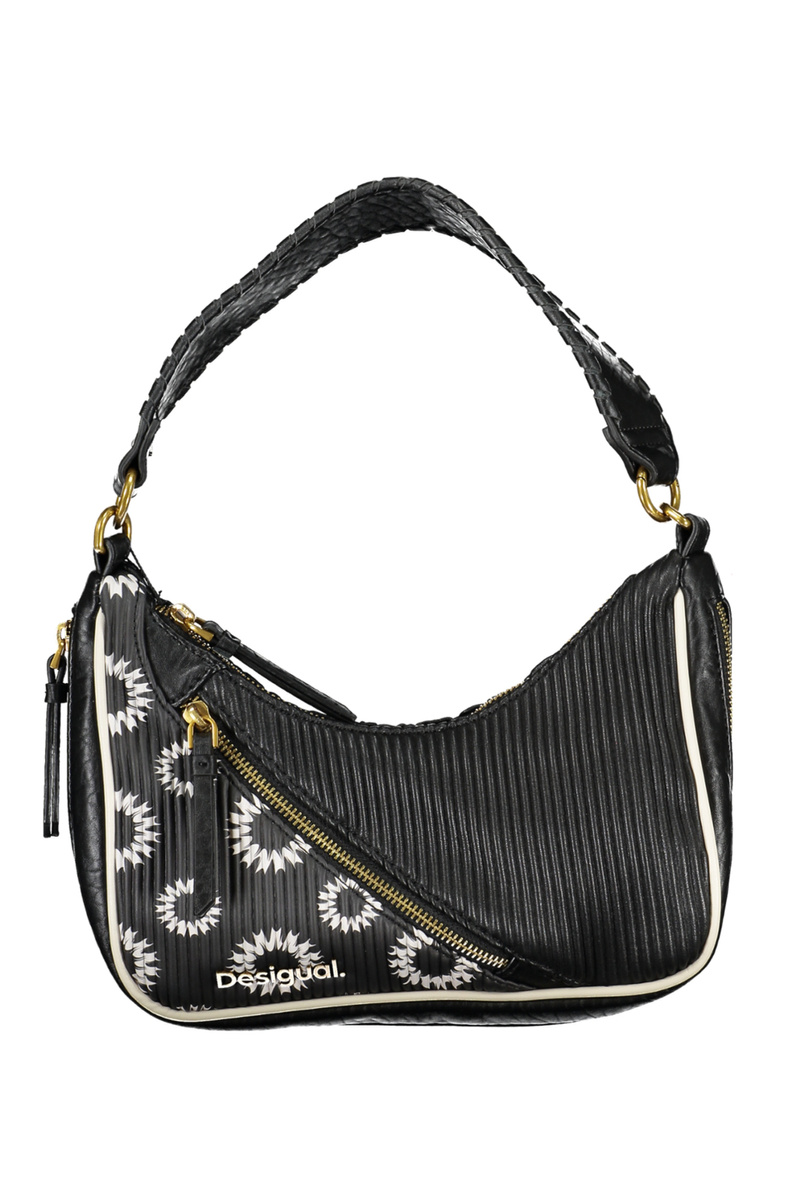 CZARNA TORBA DAMSKA DESIGUAL