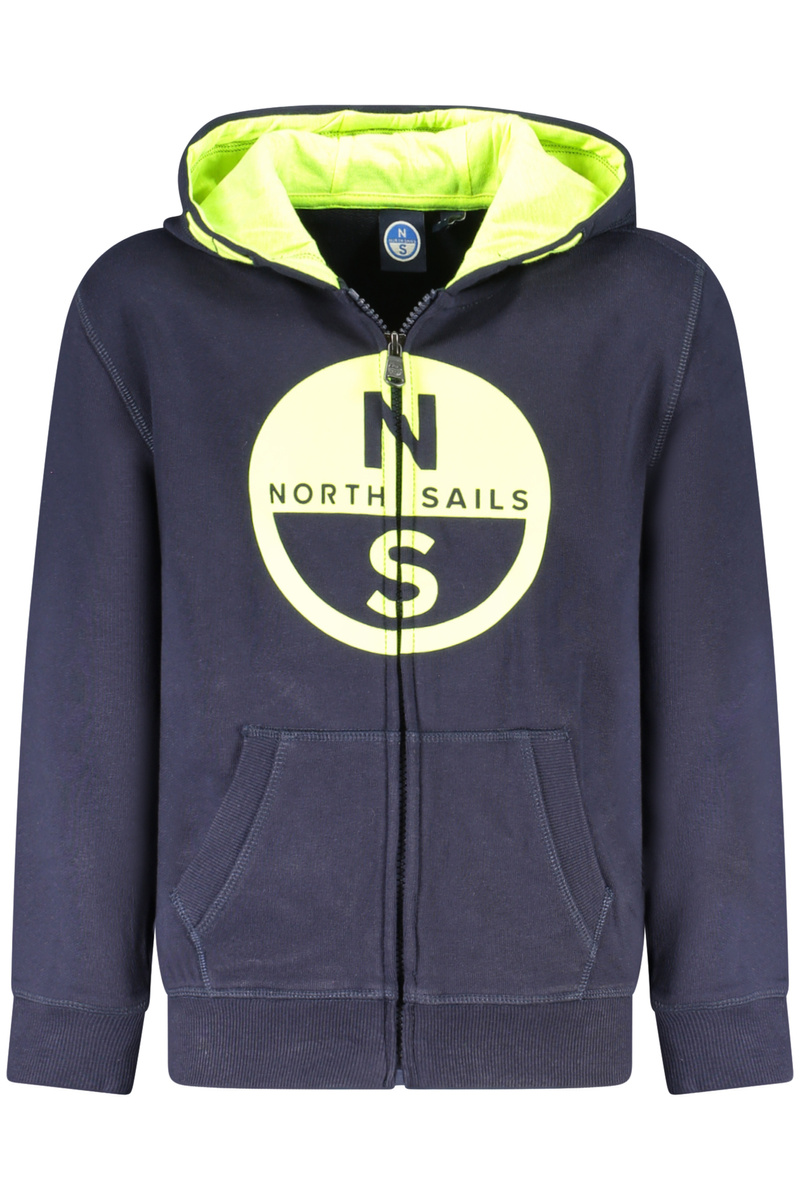 NORTH SAILS DZIECIĘCA BLUZA Z ROZPINANYM NA ZAMEK NIEBIESKA