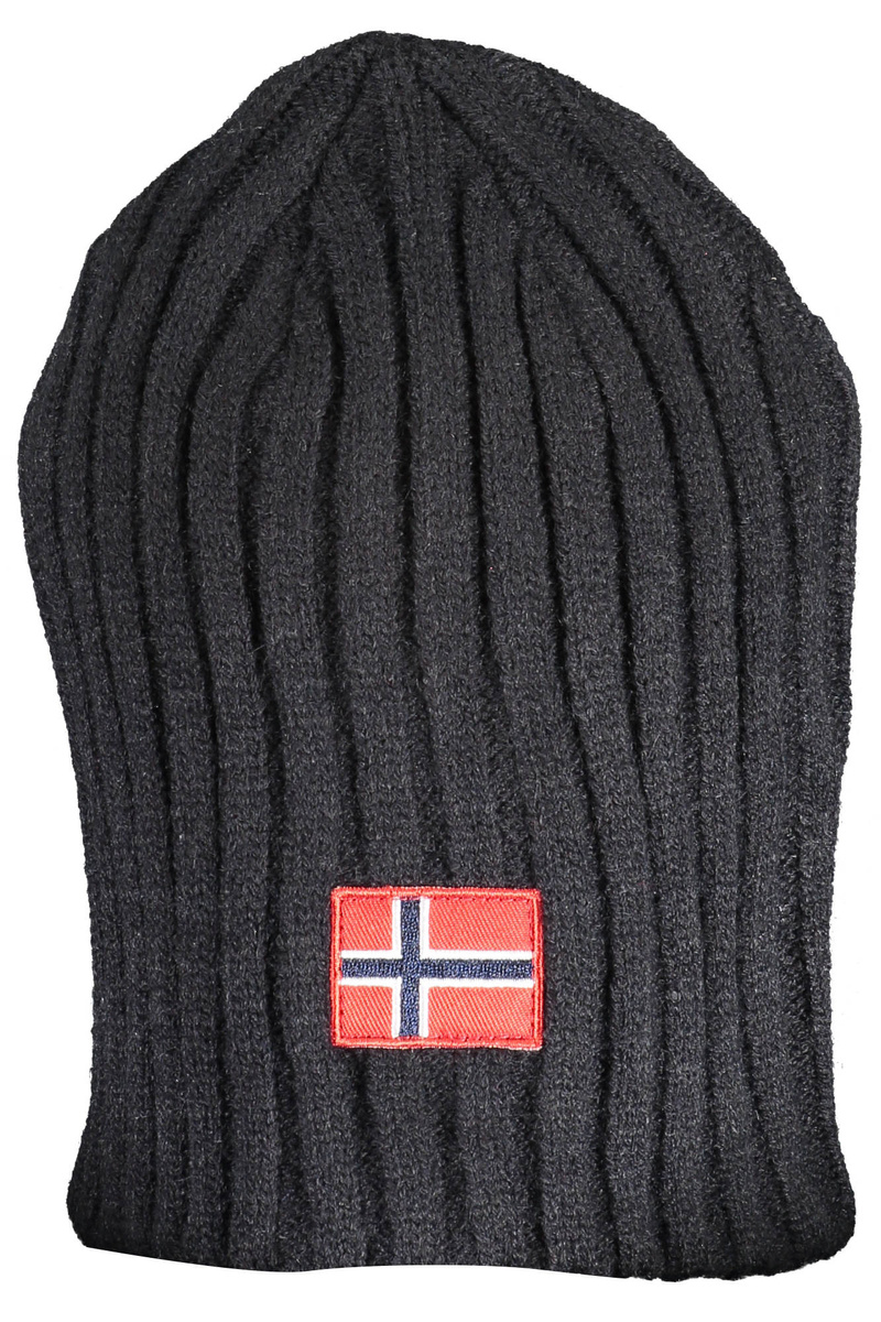 Norway 1963 CZARNA CZAPKA MĘSKA
