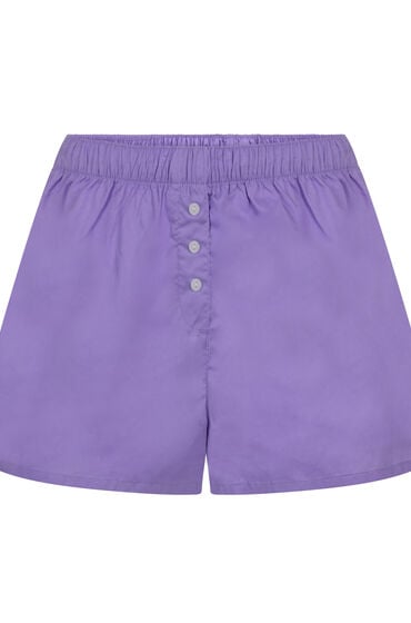 Hunkemöller SHORT COTTON ESSENTIAL Fioletowy