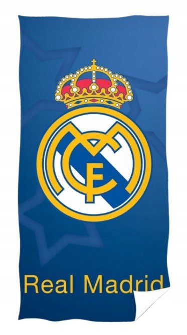 Real Madryt Ręcznik Kibica 70 x 140 cm 100% bawełna Plażowy