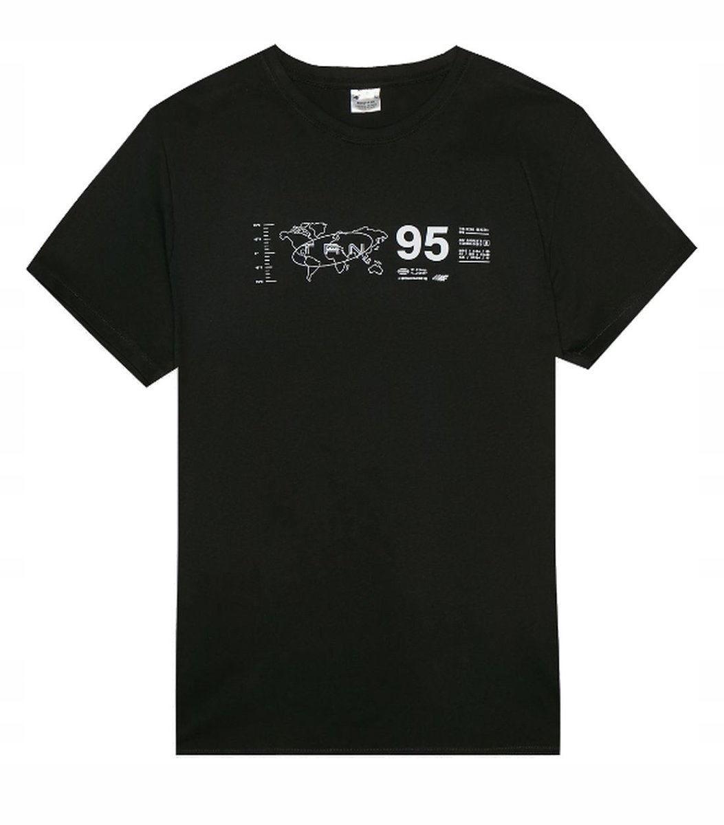 Męska koszulka bawełniana 4F M2482 casualowy T-SHIRT sportowy R. L