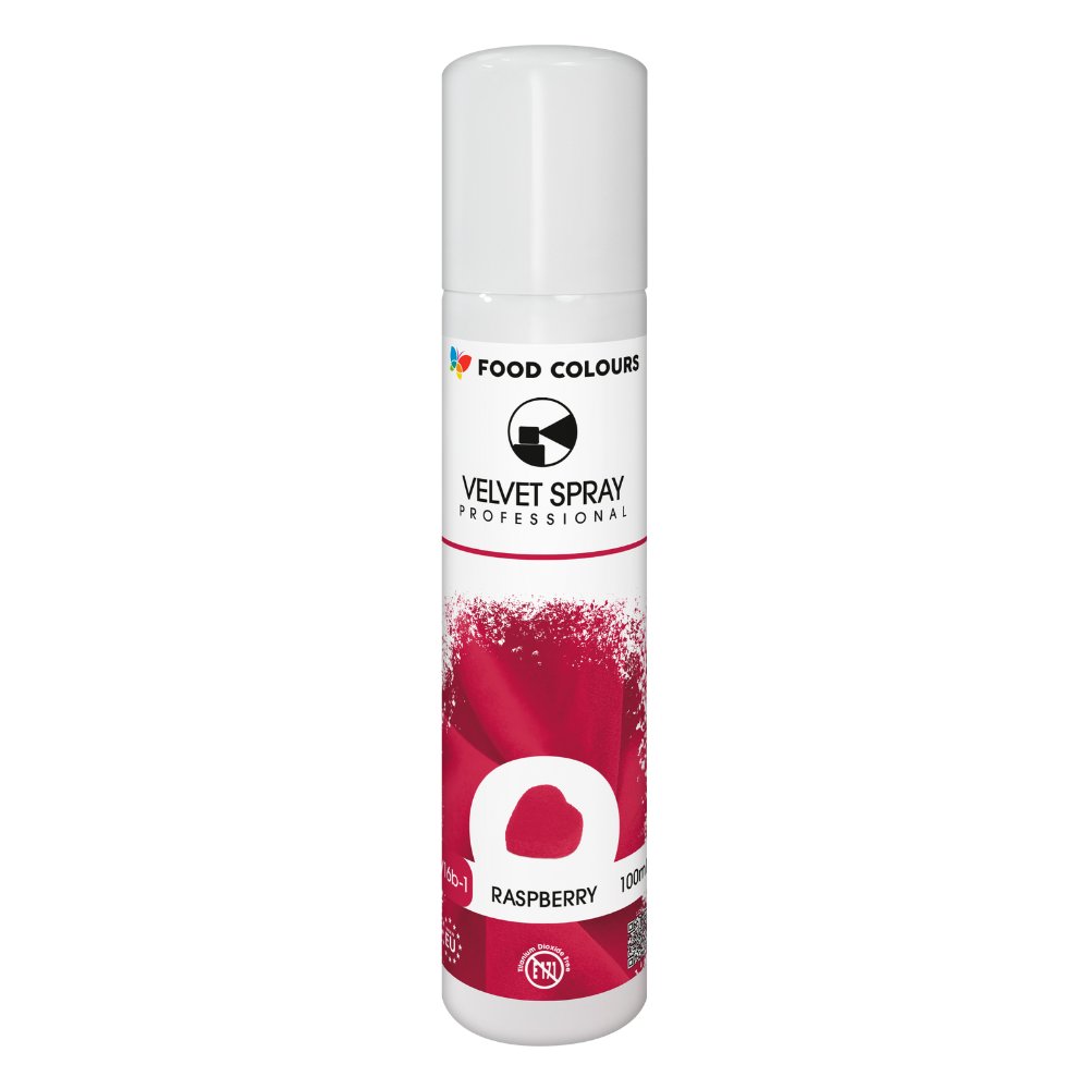 Food Colours Velvet Spray Raspberry 100ml