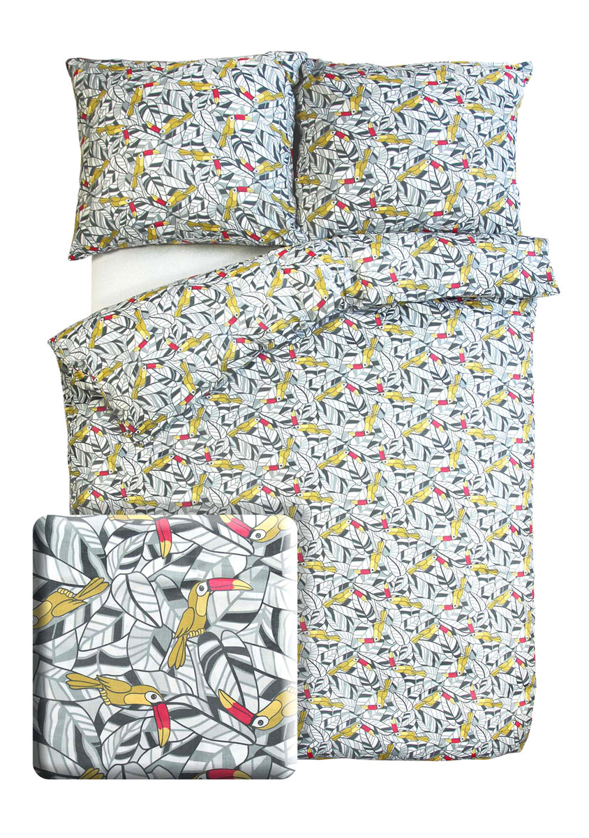 Pościel VANESSA 48 160x200 bawełniana komplet 3-elementowy elegancka miękka wygodna klasyczna do sypialni