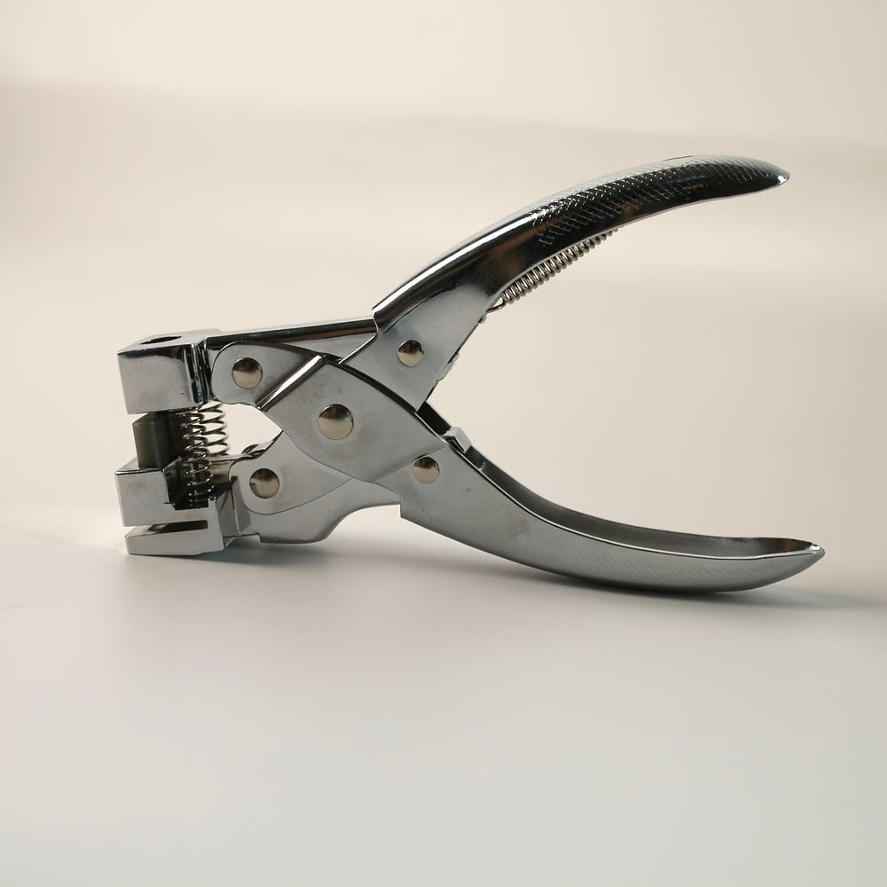 TEMU 1 Szt. Ręczny Narzędzie Do Wyciskania Papieru T-Hook - Wytrzymały Metalowy Wyciskacz Z Jednym Otworem Do Kartonu, Płyt PVC I Torb Plastikowych -