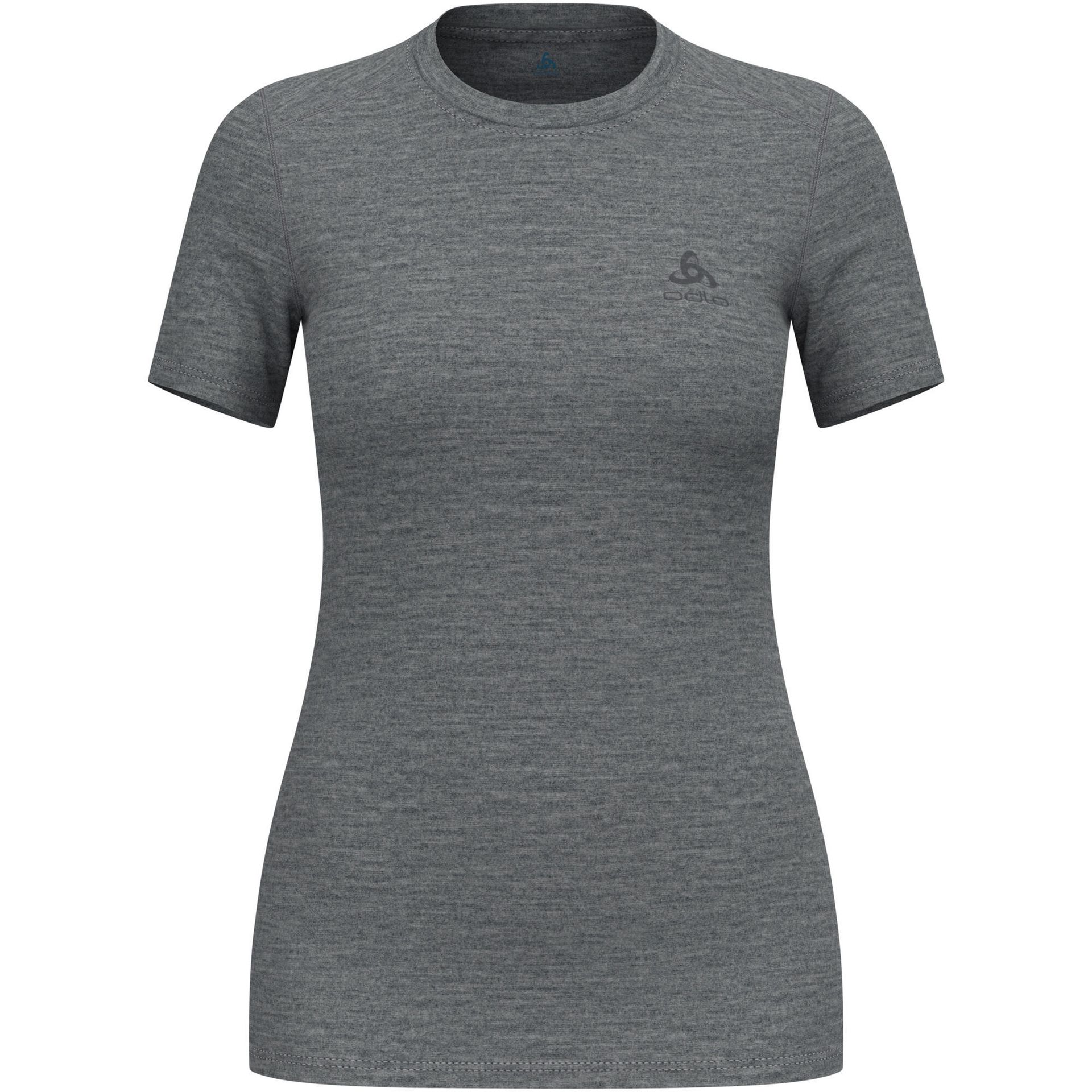 Koszulka damska ODLO Merino 160 BL TOP krótki rękaw 100% wełna merino