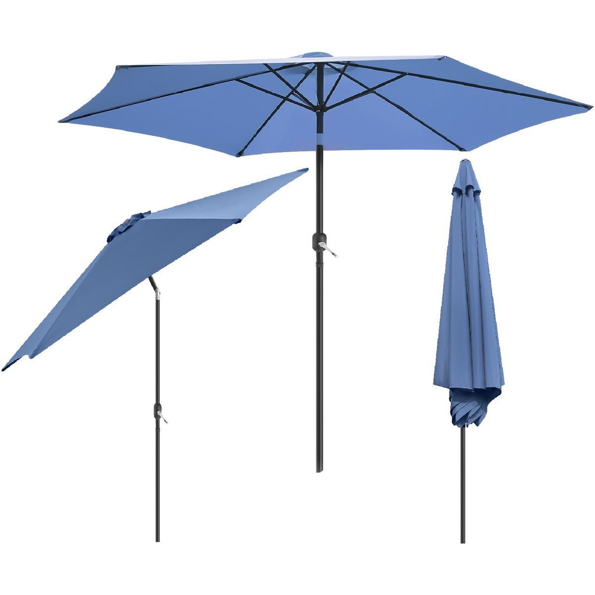Parasol ogrodowy SASKA GARDEN 1056098 Granatowy