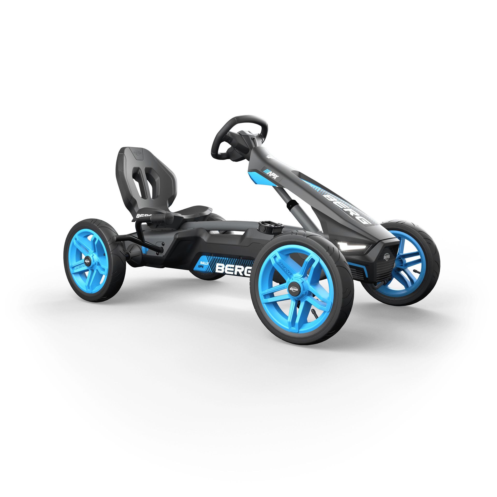 BERG Gokart na Pedały RALLY APX BLUE BFR 4-12 lat do 60 kg