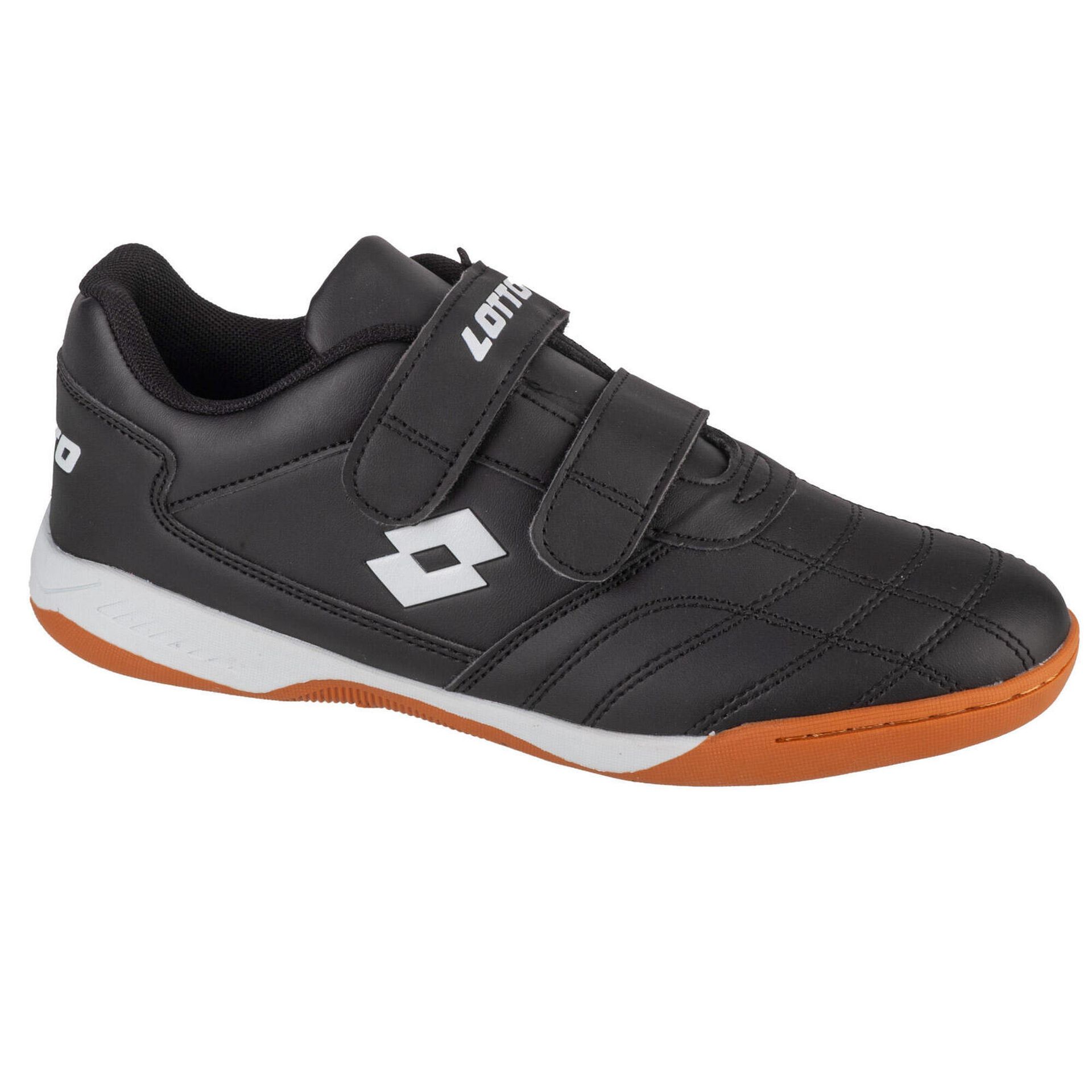Lotto Pacer T 2600110T-1110, dla chłopca, buty halowe - halówki, Czarne