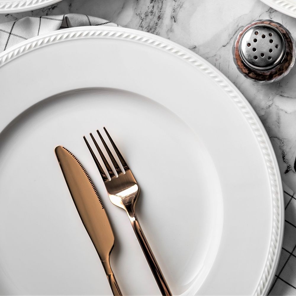 Villa Italia Serwis obiadowy Komplet talerzy na 12 osób APPAL