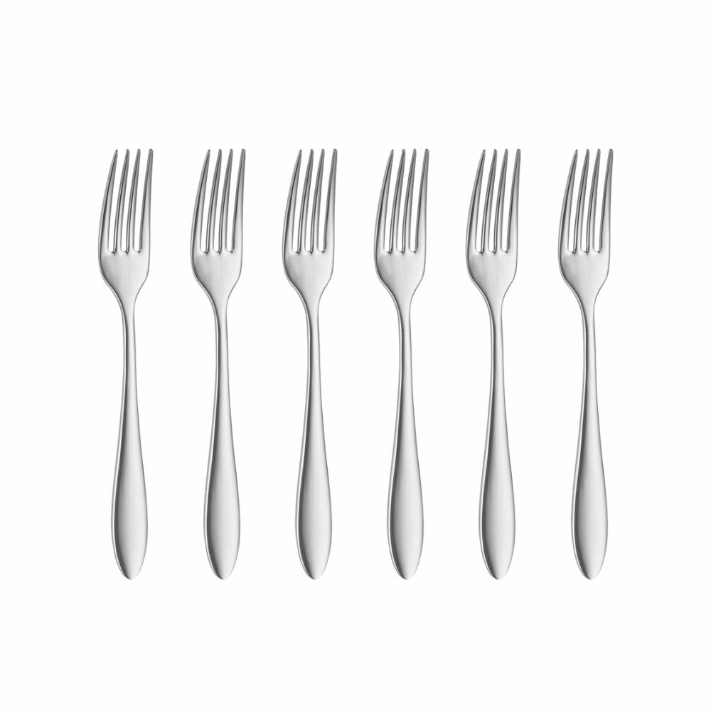 Komplet widelczyków do ciasta 6 sztuk JASMINE