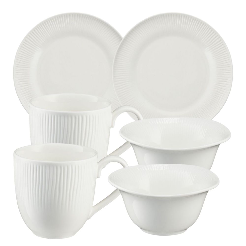 Zestaw śniadaniowy dla 2 osób porcelanowy BONITA