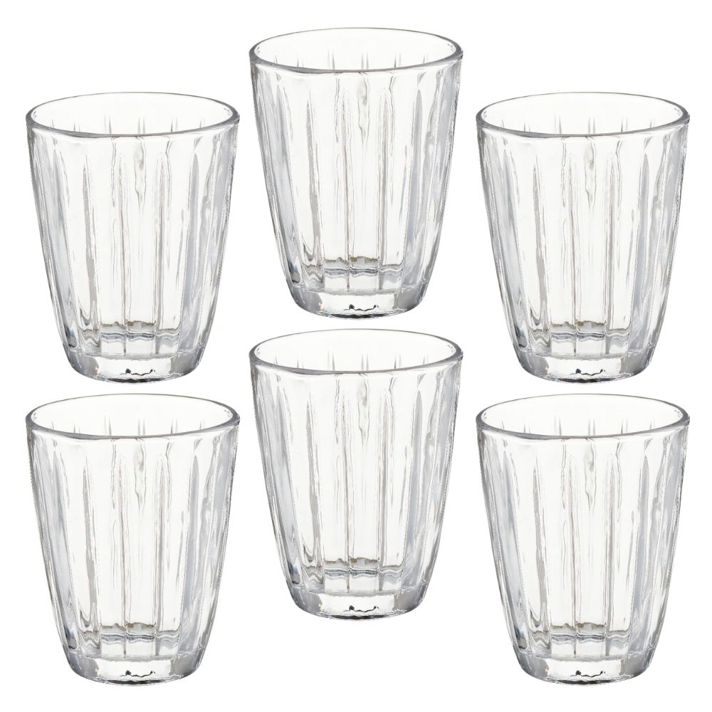 Zestaw szklanek 250 ml 6 sztuk FABIO